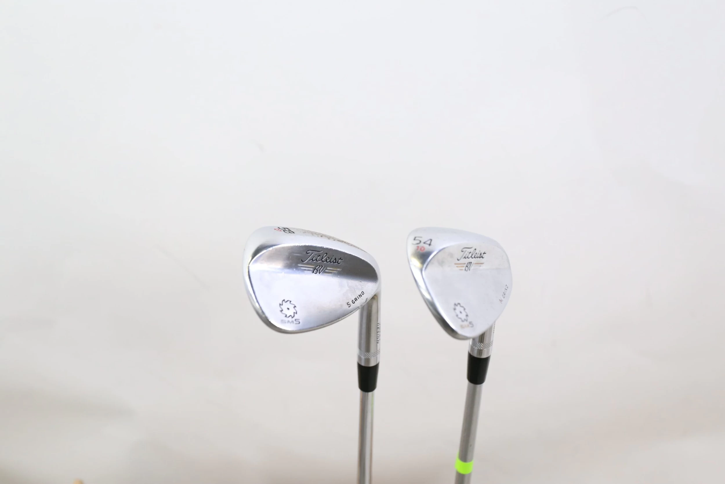 Titleist Vokey SM5 Chrome S Grind 54*, 58* Wedge Set RH Steel Shaft Wedge Flex - Image 2
