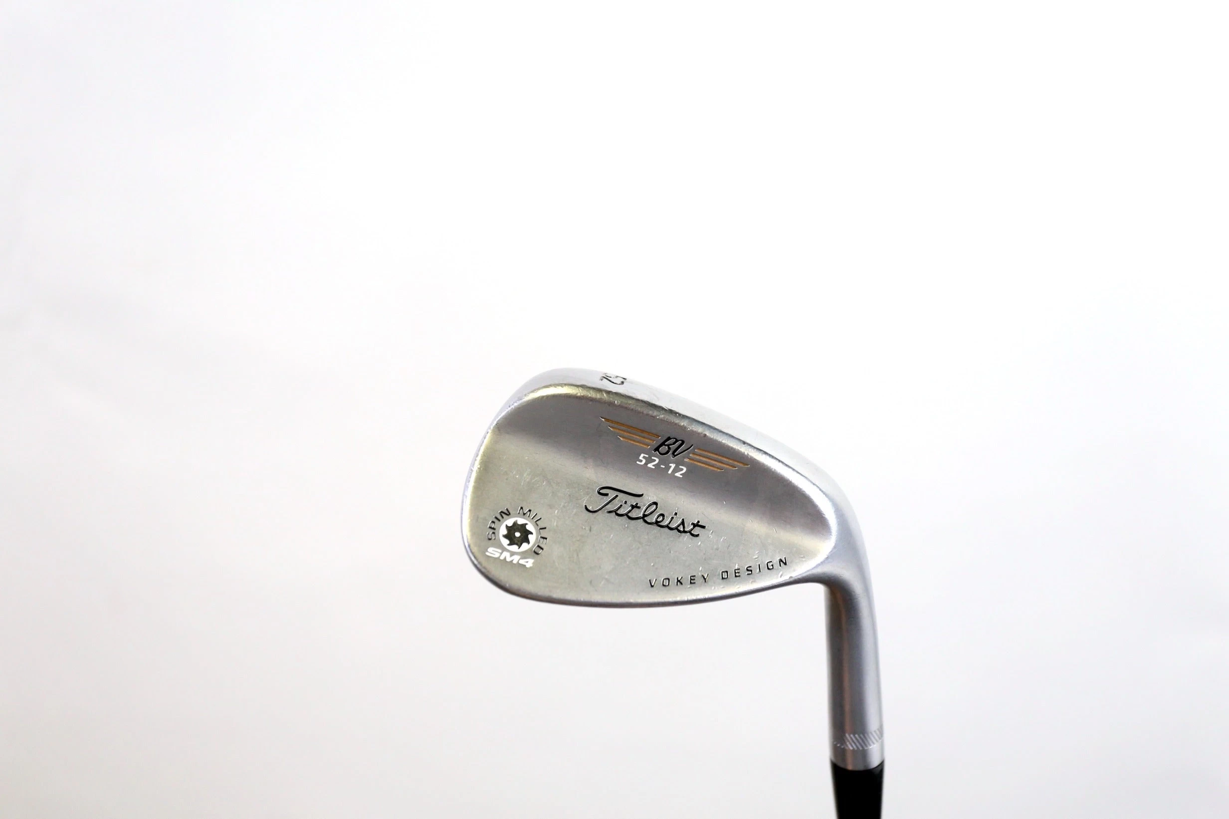 Titleist Vokey SM4 Tour Chrome 52* Wedge RH 35.5 In 12* Steel Wedge Flex