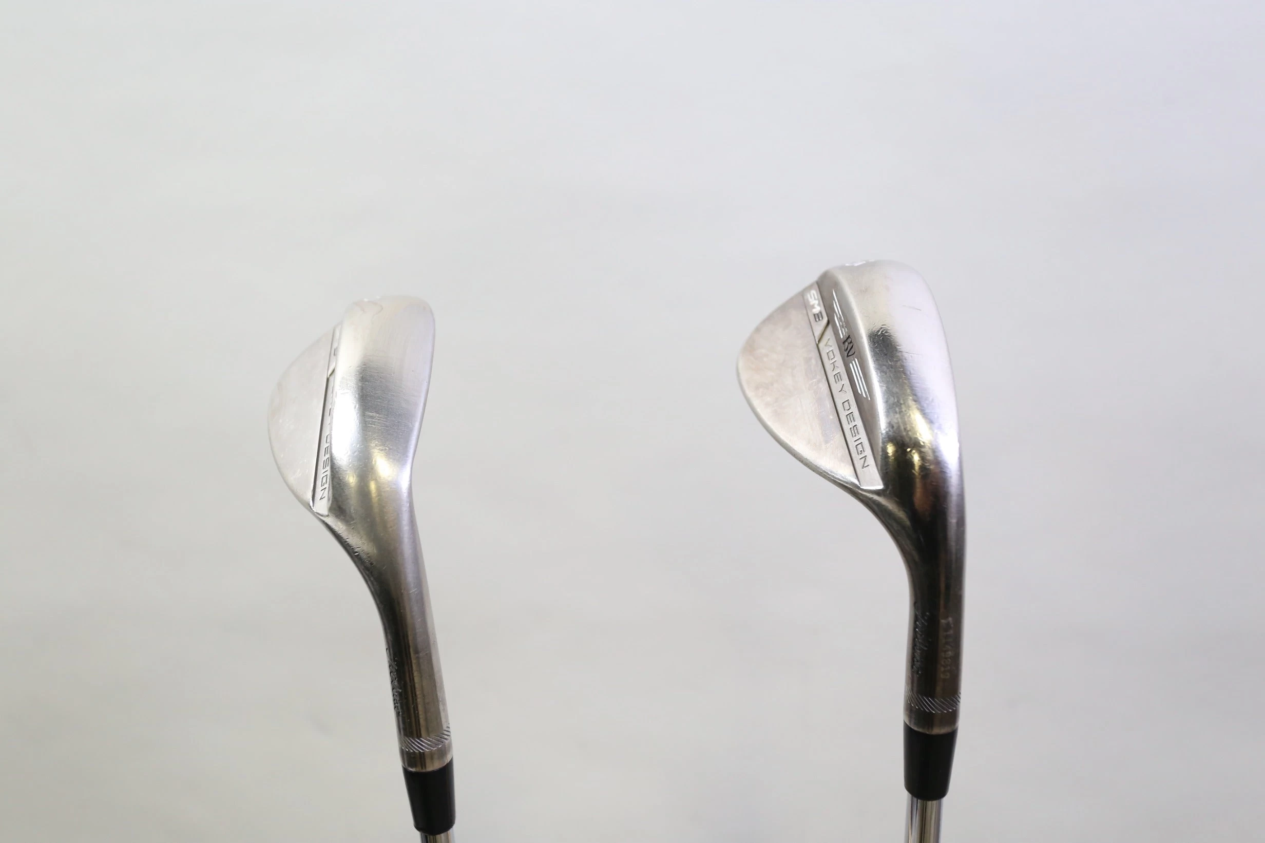 Titleist Vokey SM8 Brushed Steel 56*, 60* Wedge Set RH Steel Shaft Stiff - Image 4