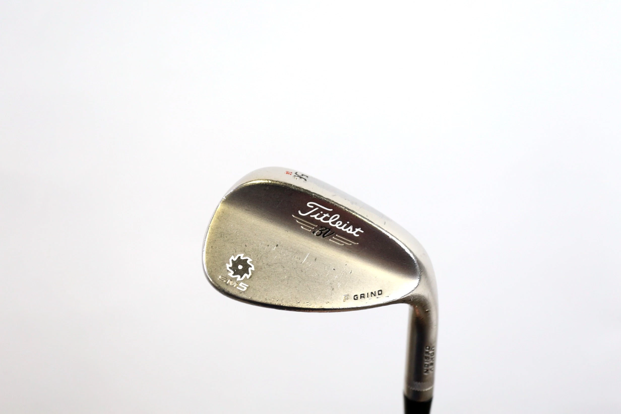 Titleist Vokey SM5 F Grind 56* Wedge RH 35.5 In Steel Shaft Wedge Flex