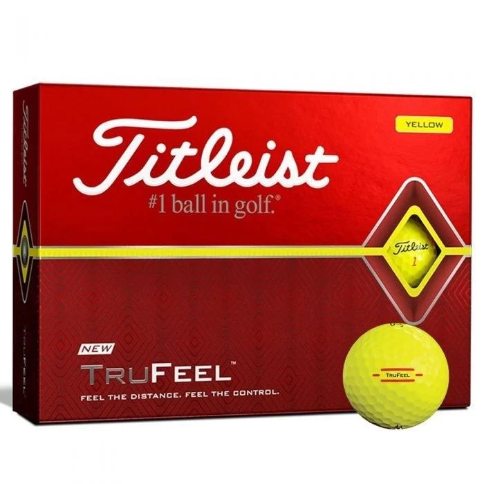 Titleist TruFeel Yellow 2020 Golf Balls