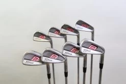 Titleist 755 Forged 3-9, PW Iron Set RH Titleist Tri-Spec Shafts Stiff Flex