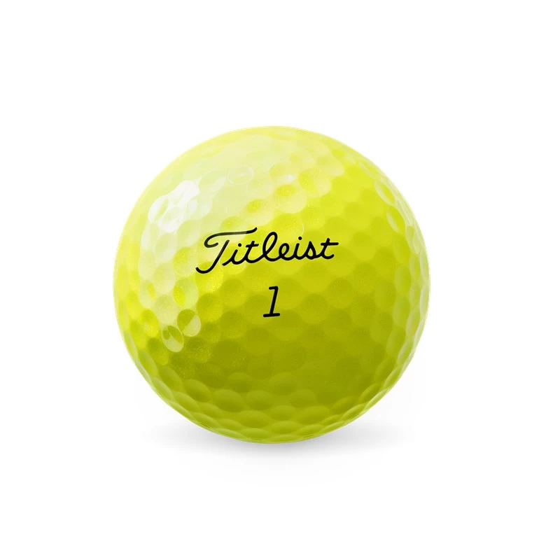 Titleist Pro V1 Golf Balls Yellow 2021 - Image 2