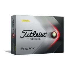 Titleist Pro V1x Golf Balls Yellow 2021  