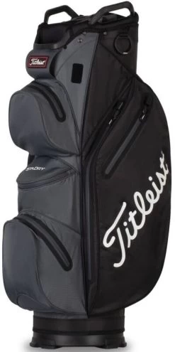 Titleist StaDry 14 Golf Cart Bag Black/Charcoal  
