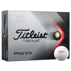 Titleist Titleist Pro V1x AIM Golf Balls White 2021  