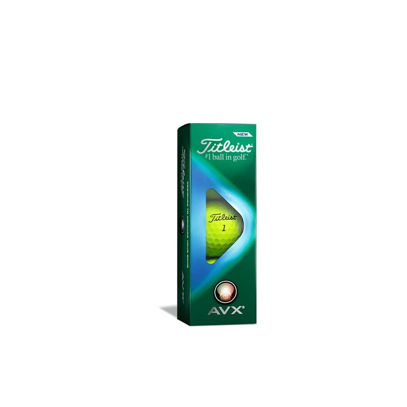 Titleist 2022 AVX Golf Balls Yellow - Image 2