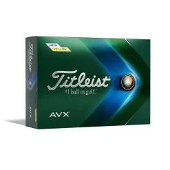 Titleist 2022 AVX Golf Balls Yellow  