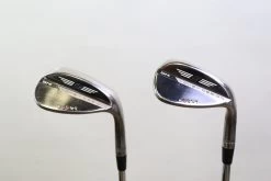 Titleist Vokey SM8 Brushed Steel 54*, 58* Wedge Set RH Steel Shafts Wedge Flex