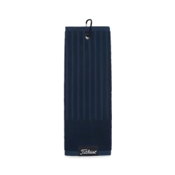 Titleist Tri Fold Cart Towel Navy  