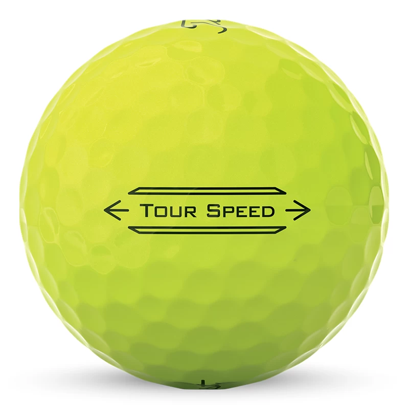 Titleist Tour Speed Yellow Golf Balls - Image 4