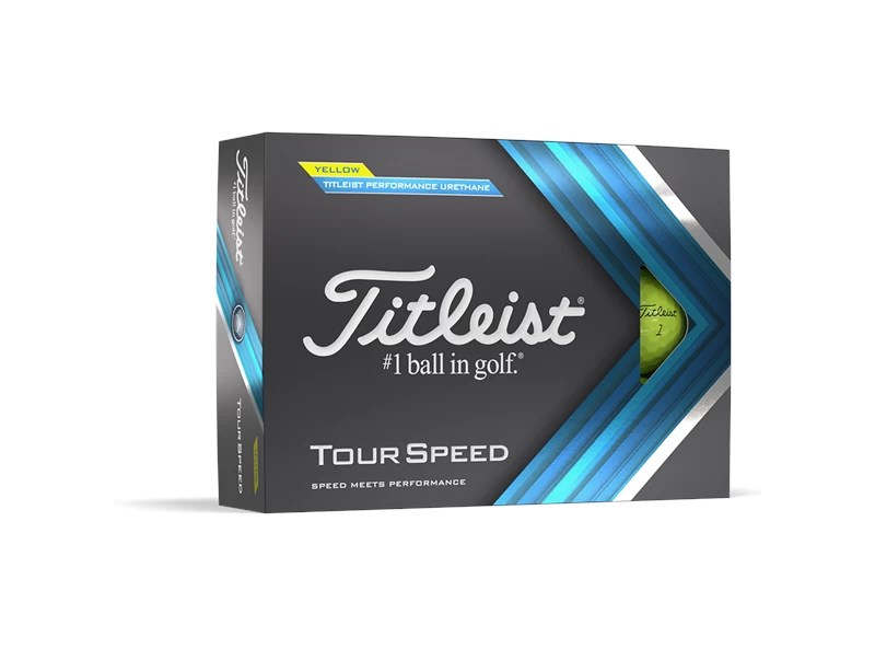Titleist Tour Speed Yellow Golf Balls