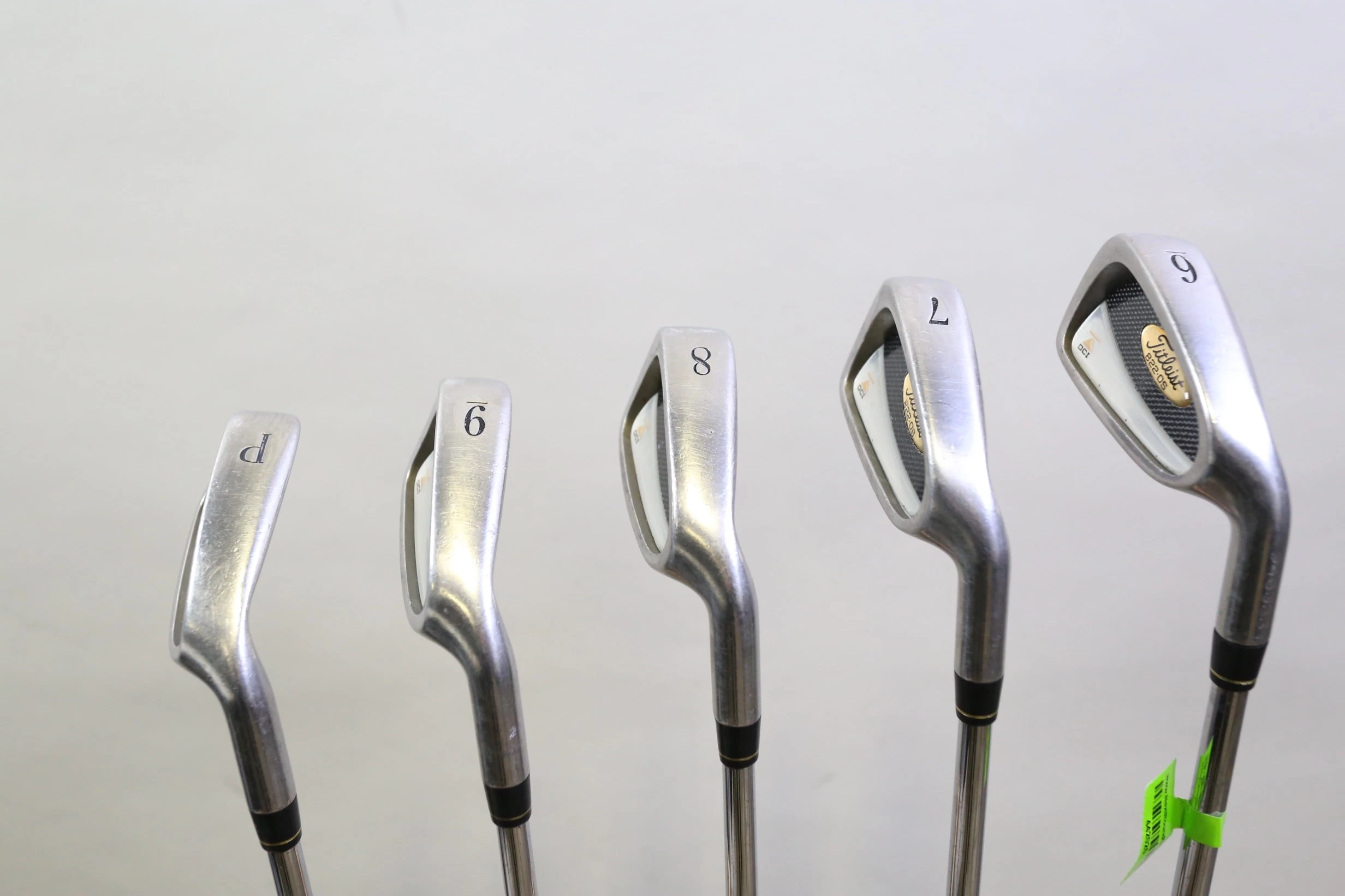 Titleist DCI 822 Oversize 6-PW Iron Set RH Titleist Steel Shafts Stiff Flex - Image 4