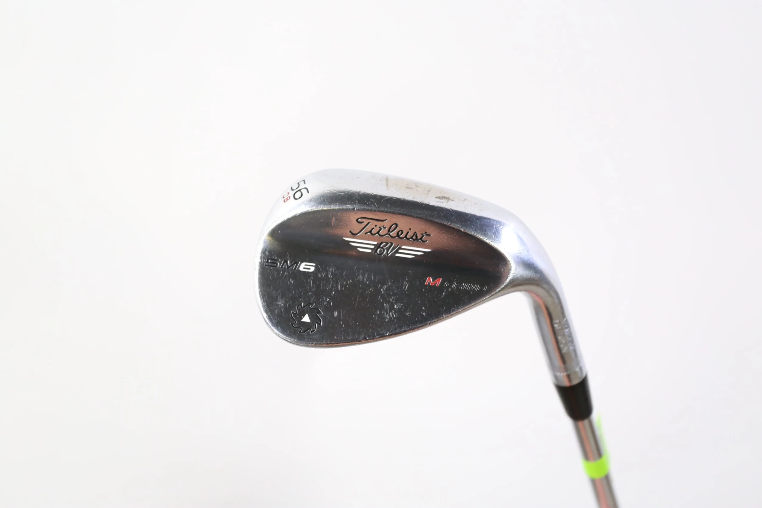 Titleist Vokey SM6 Tour Chrome M Grind 56* Wedge RH 35 In Titleist Steel Wedge - Image 4