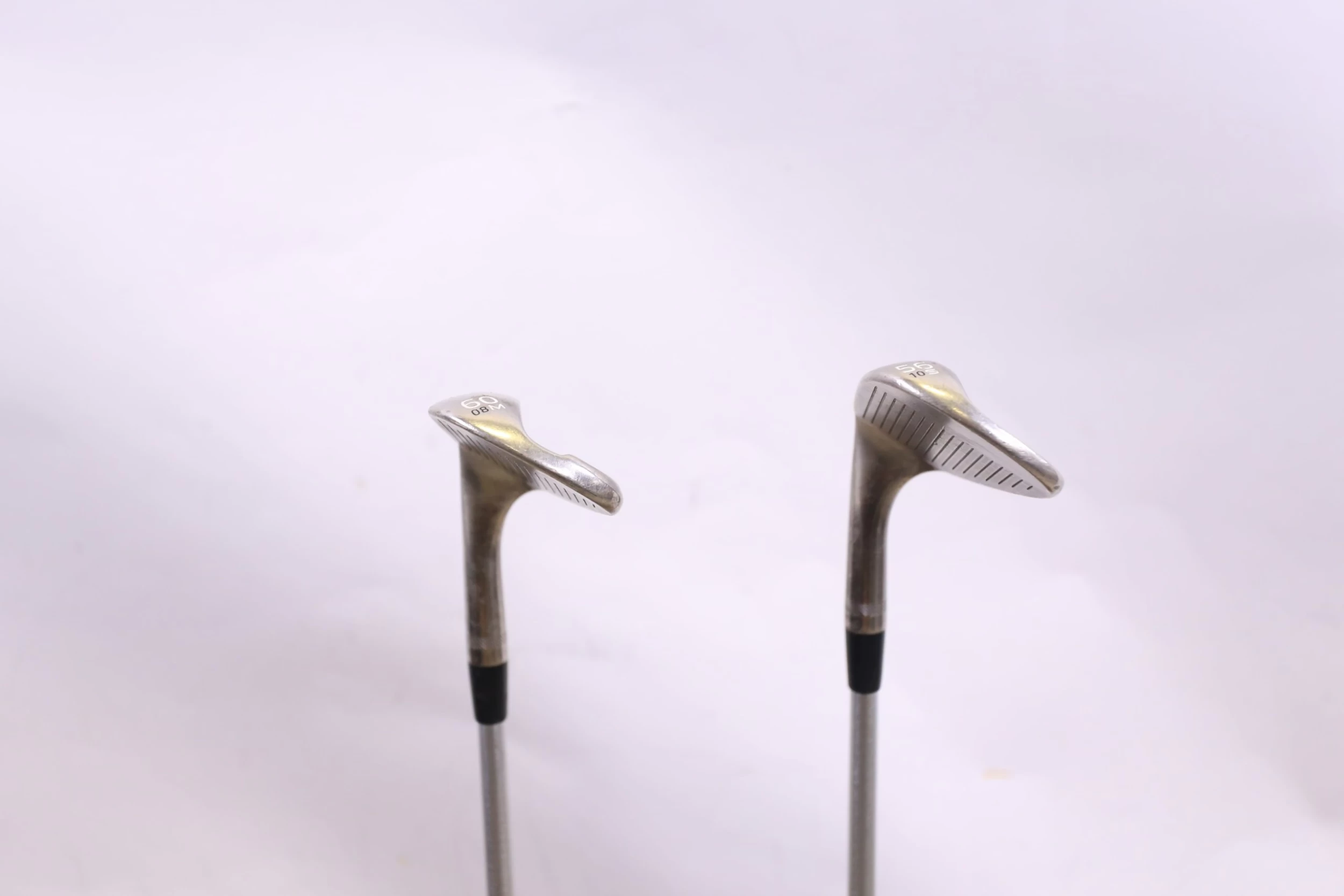 Titleist Vokey SM7 Brushed Steel 56* & 60* Wedge Set RH KBS Tour Stiff Flex - Image 3