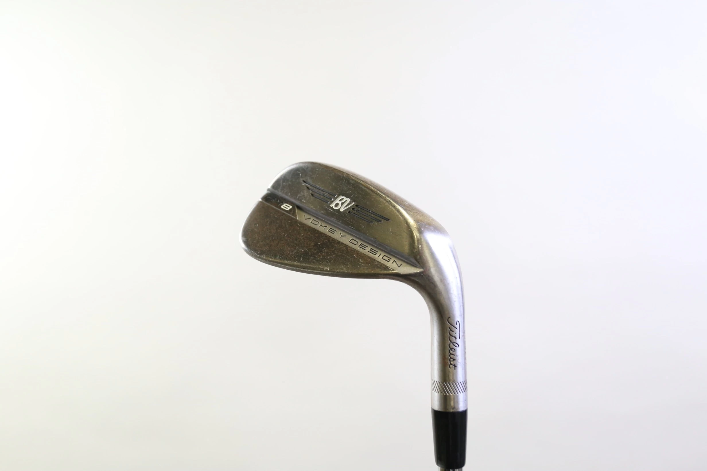 Titleist Vokey SM8 Brushed Steel 46* Wedge RH 35.5 In Dynamic Gold Steel Stiff - Image 4