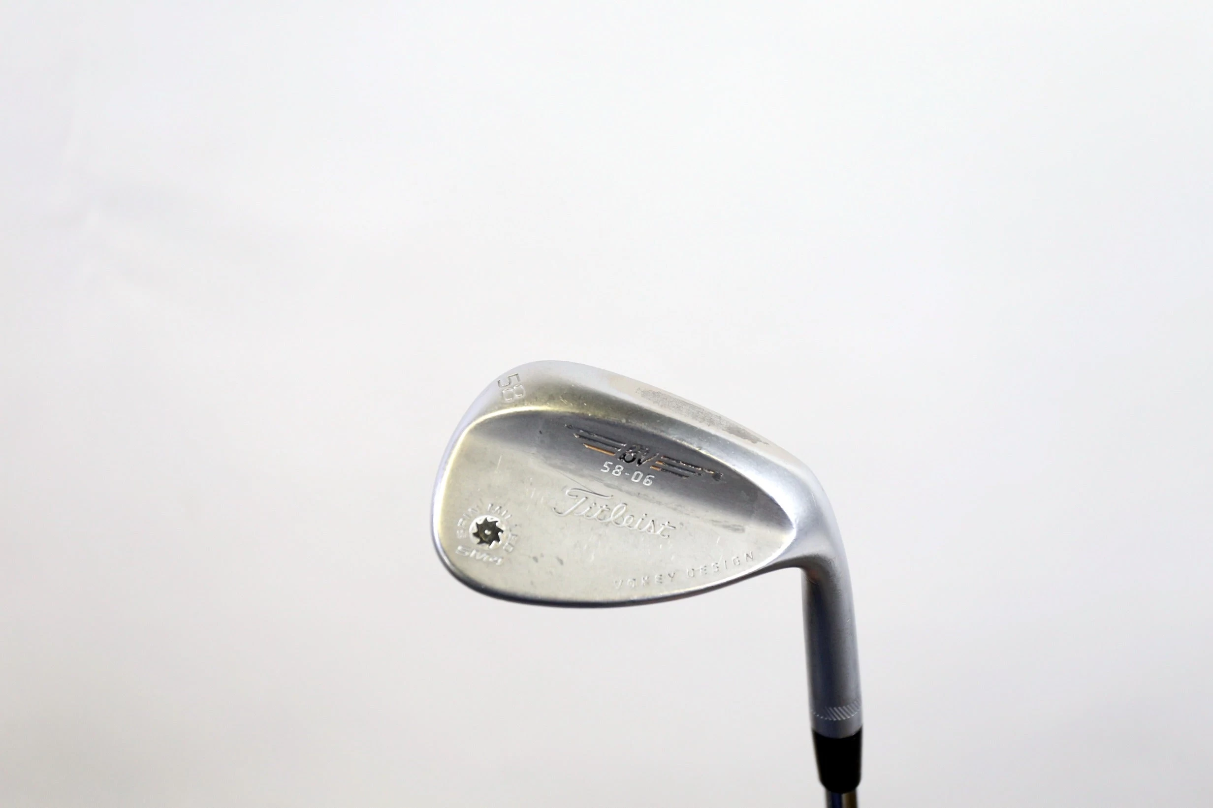 Titleist Vokey SM4 Tour Chrome 58* Wedge RH 35 In 6* True Temper Stiff Flex