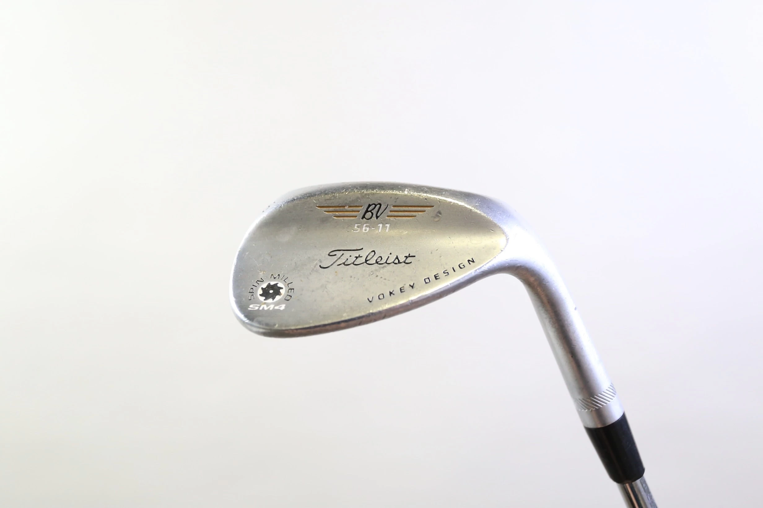 Titleist Vokey SM4 Tour Chrome Sand Wedge 56* RH 34.75 In Steel Shaft Stiff Flex