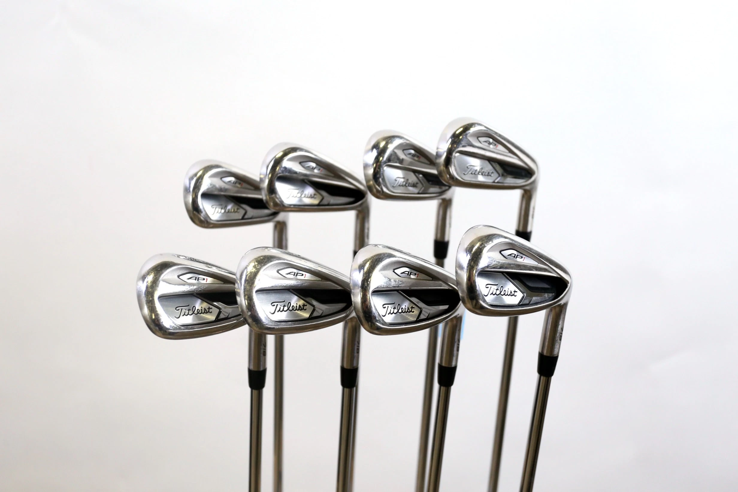 Titleist 718 AP1 4-9, 48*, PW Iron Set RH R300 Steel Shaft Regular Flex - Image 2