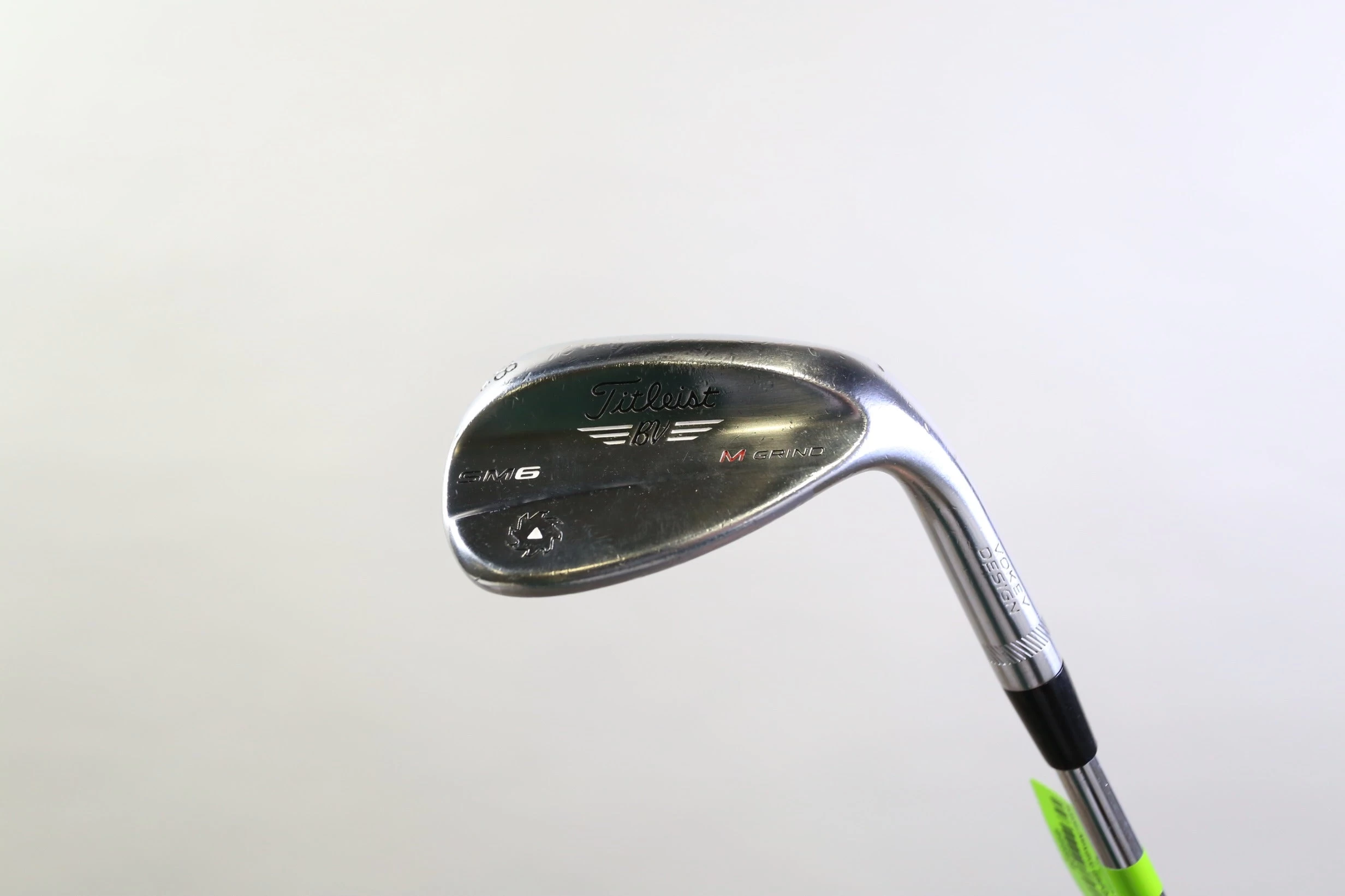 Titleist Vokey SM6 M Grind 58* Wedge 8* Bounce RH 35 In Steel Shaft Stiff Flex