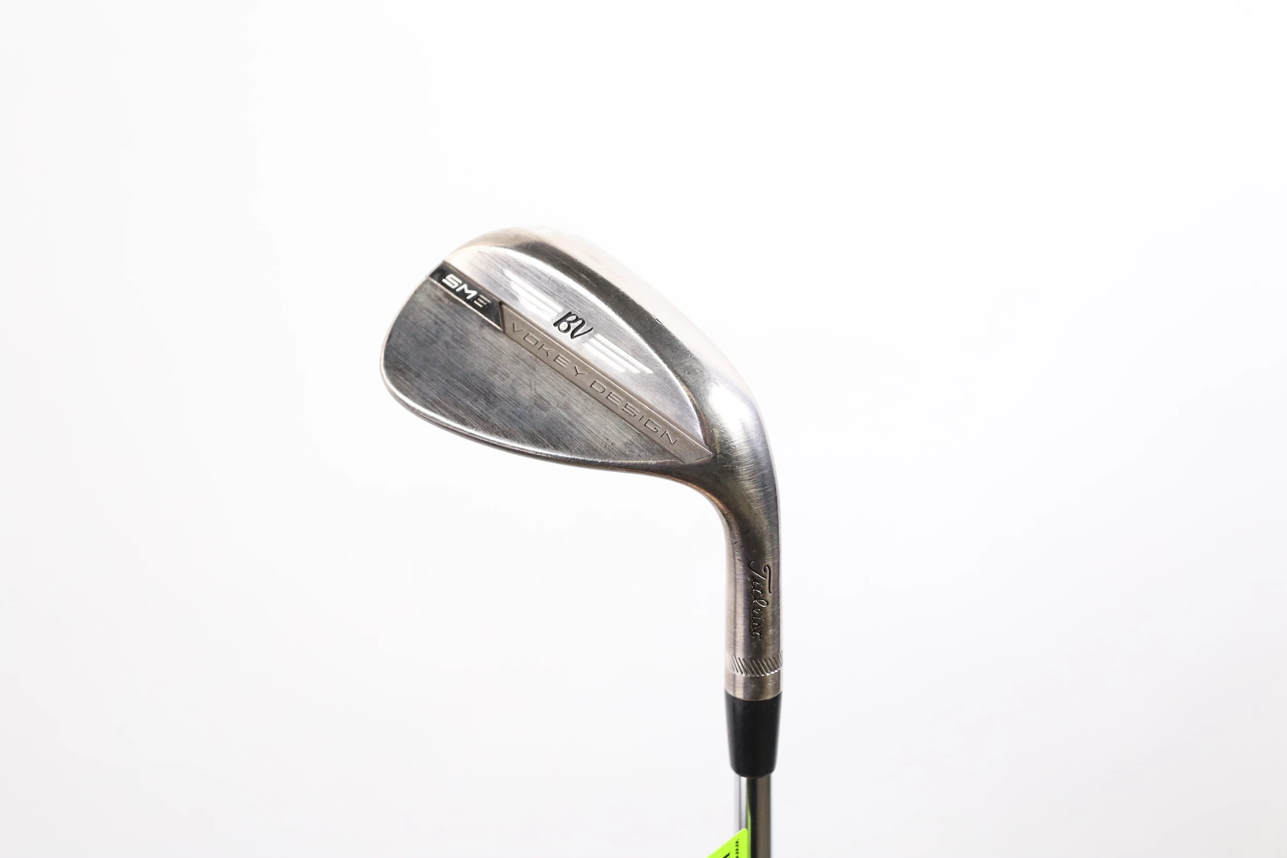 Titleist Vokey SM8 Brushed Steel S Grind 54* Wedge RH 35 In 10* Extra Stiff Flex