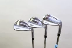 Titleist T100S 2021 7-9 Iron Set RH +0.5 In Nippon Steel Shaft Stiff Flex