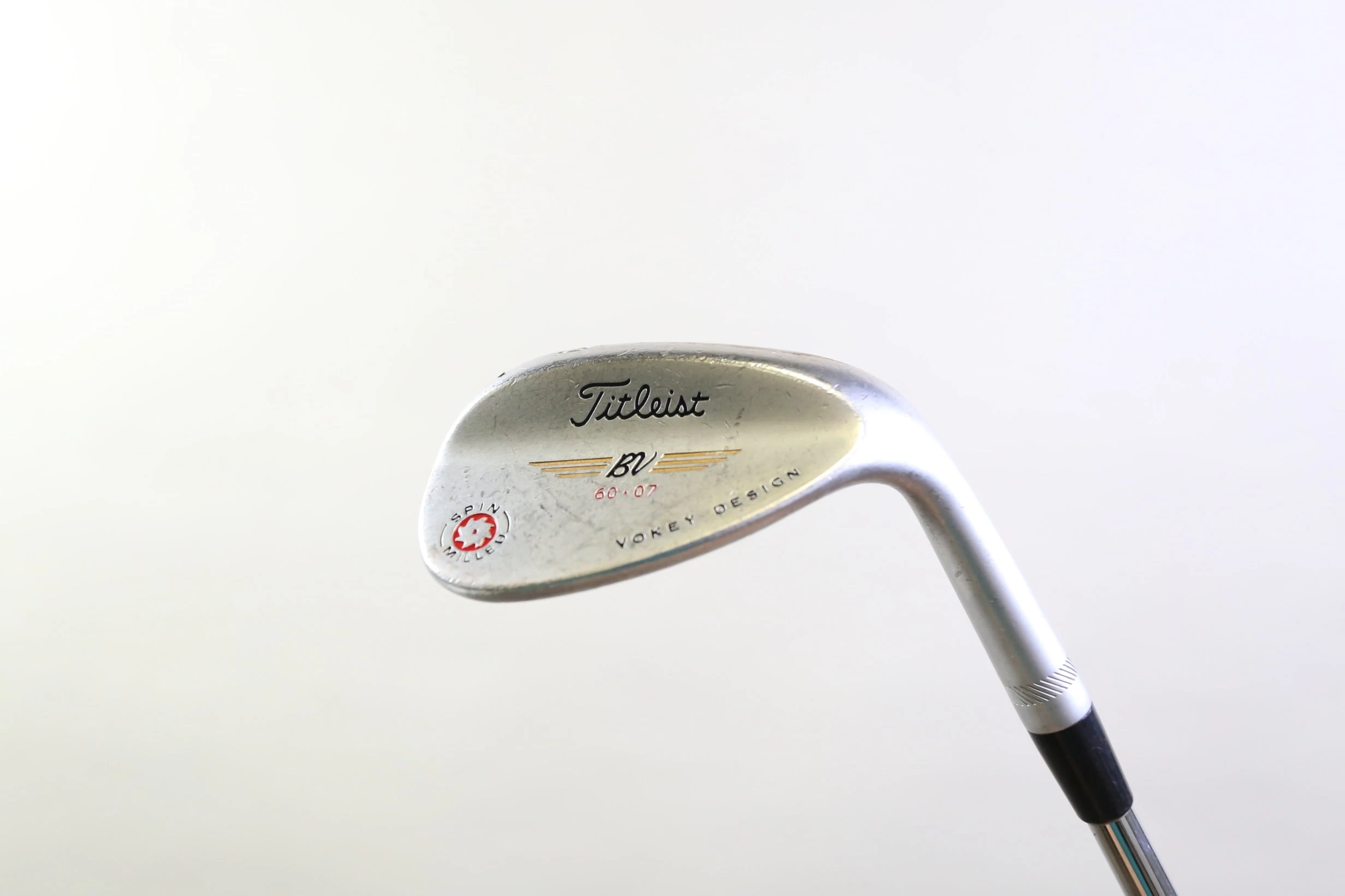Titleist Vokey Spin Milled '09 60* Wedge 7* Bounce RH 35 In Steel Stiff Flex