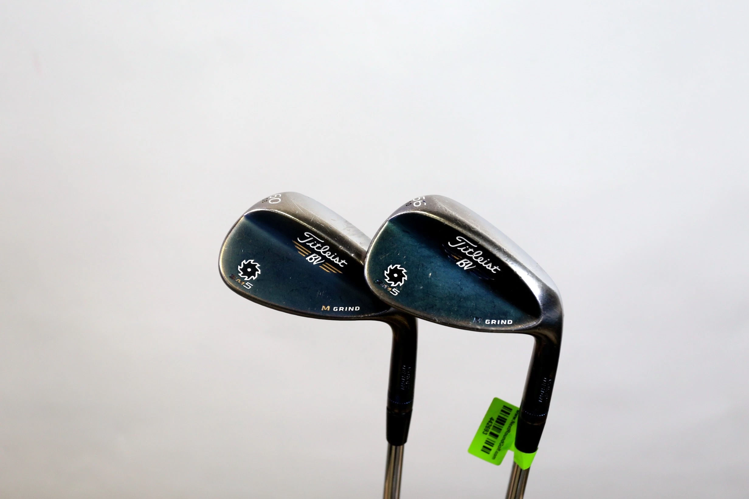 Titleist Vokey SM5 M Grind 56*, 60* Wedge Set RH Steel Shafts Stiff Flex - Image 2