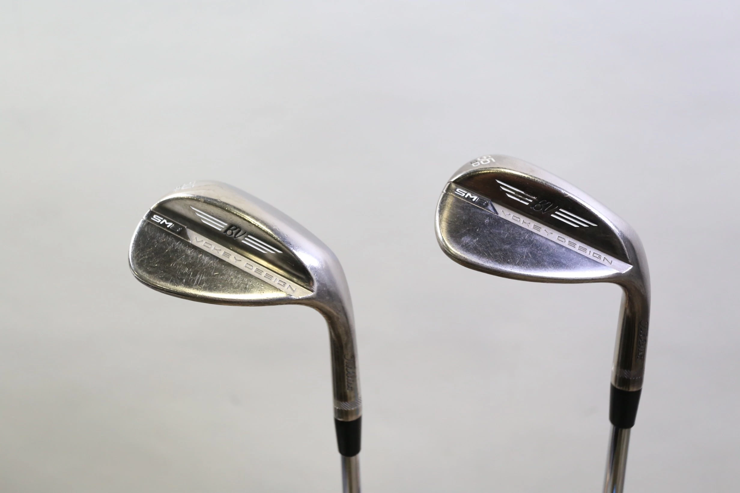 Titleist Vokey SM8 Brushed Steel 56*, 60* Wedge Set RH Steel Shaft Stiff