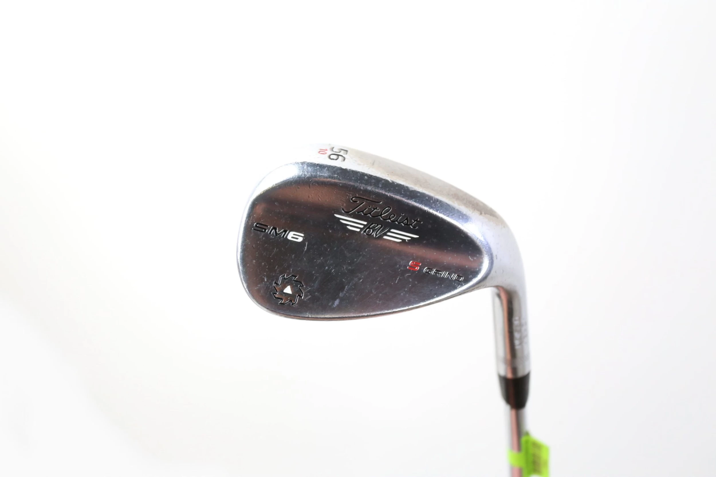 Titleist Vokey SM6 Tour Chrome S Grind 56* Wedge RH 35.25 In Titleist Wedge Flex - Image 4