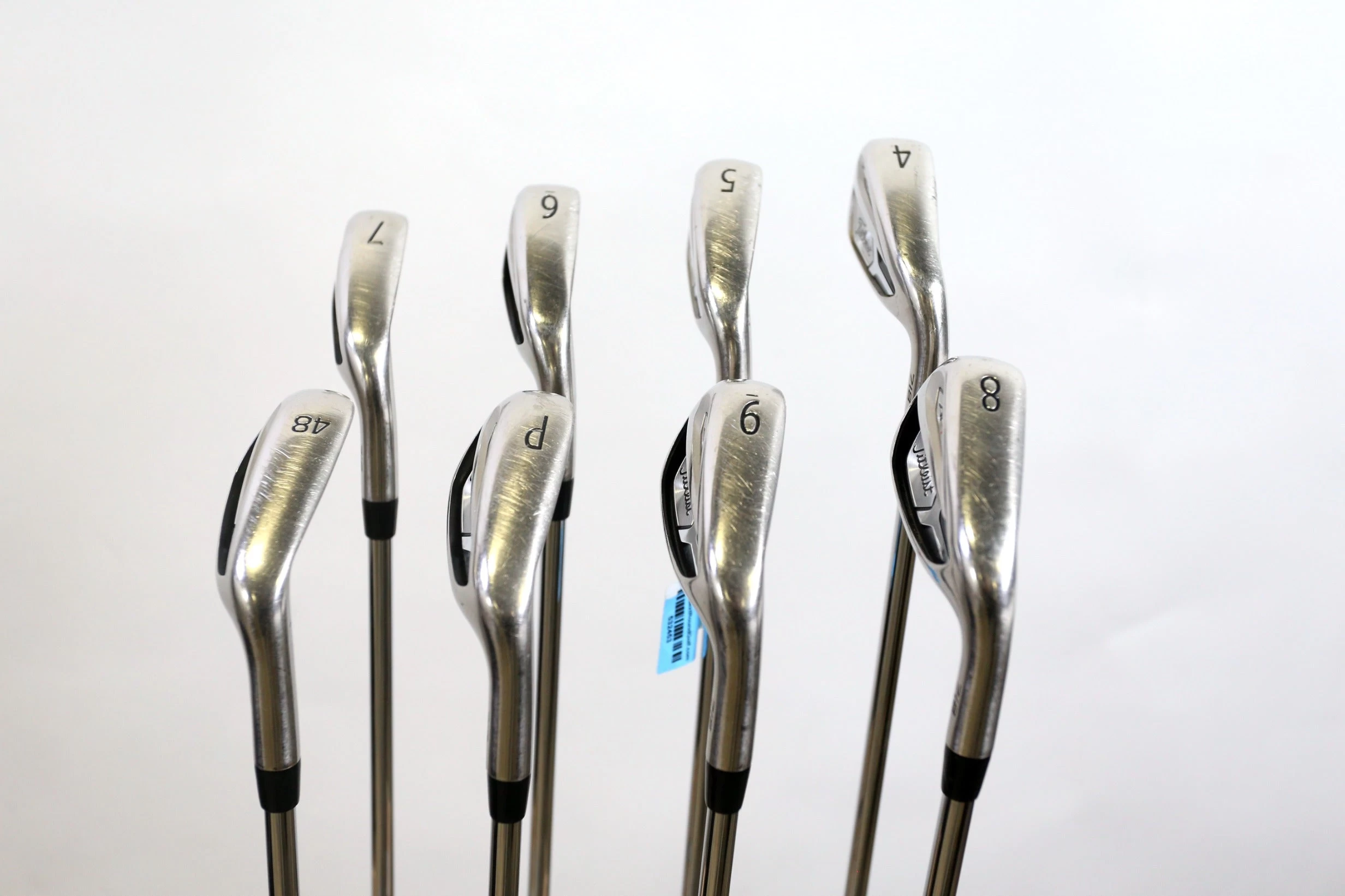 Titleist 718 AP1 4-9, 48*, PW Iron Set RH R300 Steel Shaft Regular Flex - Image 6