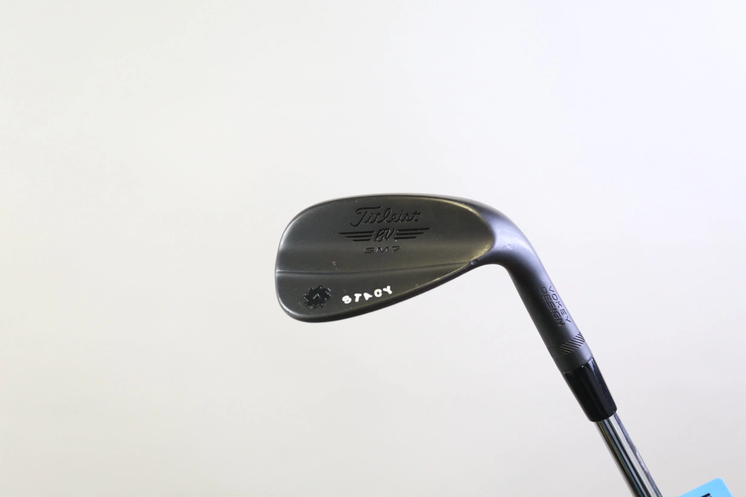 Titleist Vokey SM7 Jet Black F Grind 50* Wedge RH 35.5 In Steel Shaft Stiff Flex