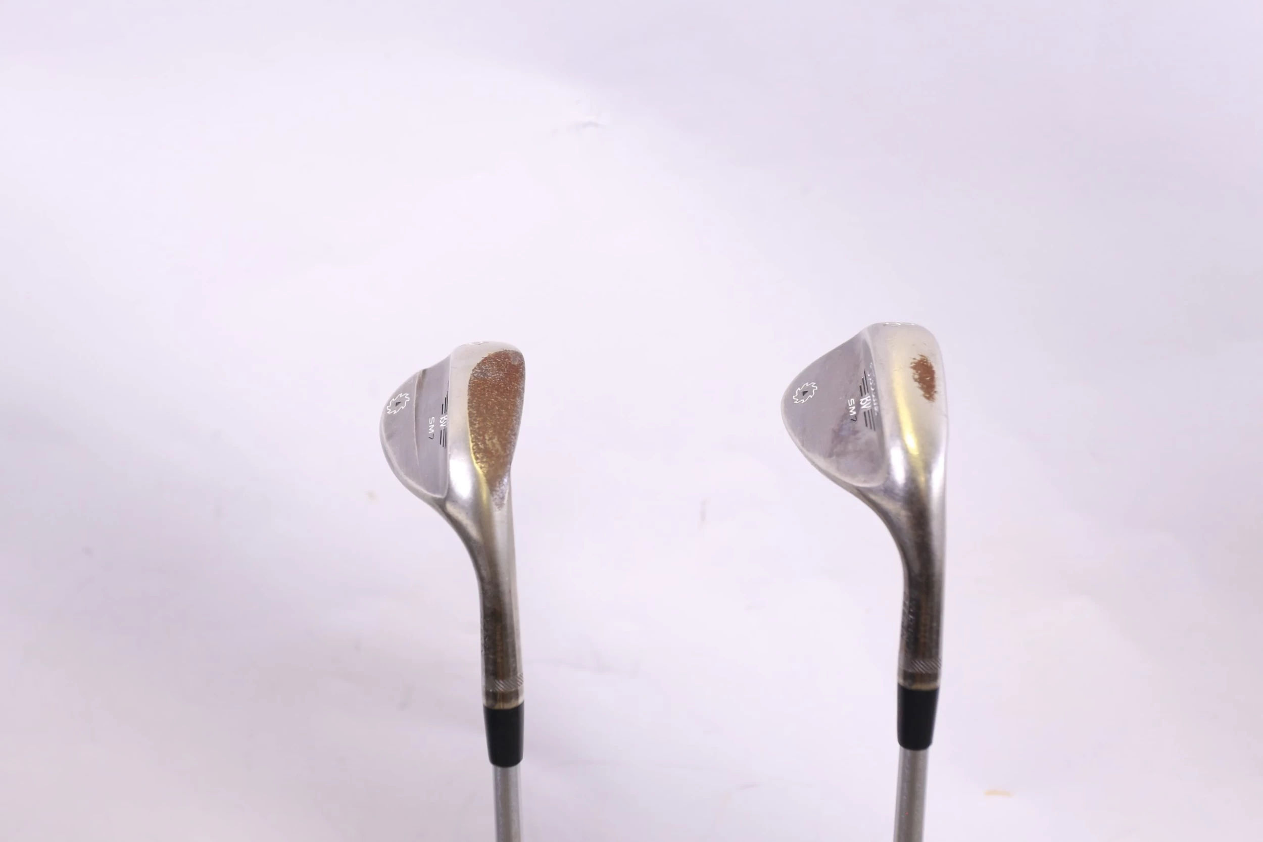 Titleist Vokey SM7 Brushed Steel 56* & 60* Wedge Set RH KBS Tour Stiff Flex - Image 4
