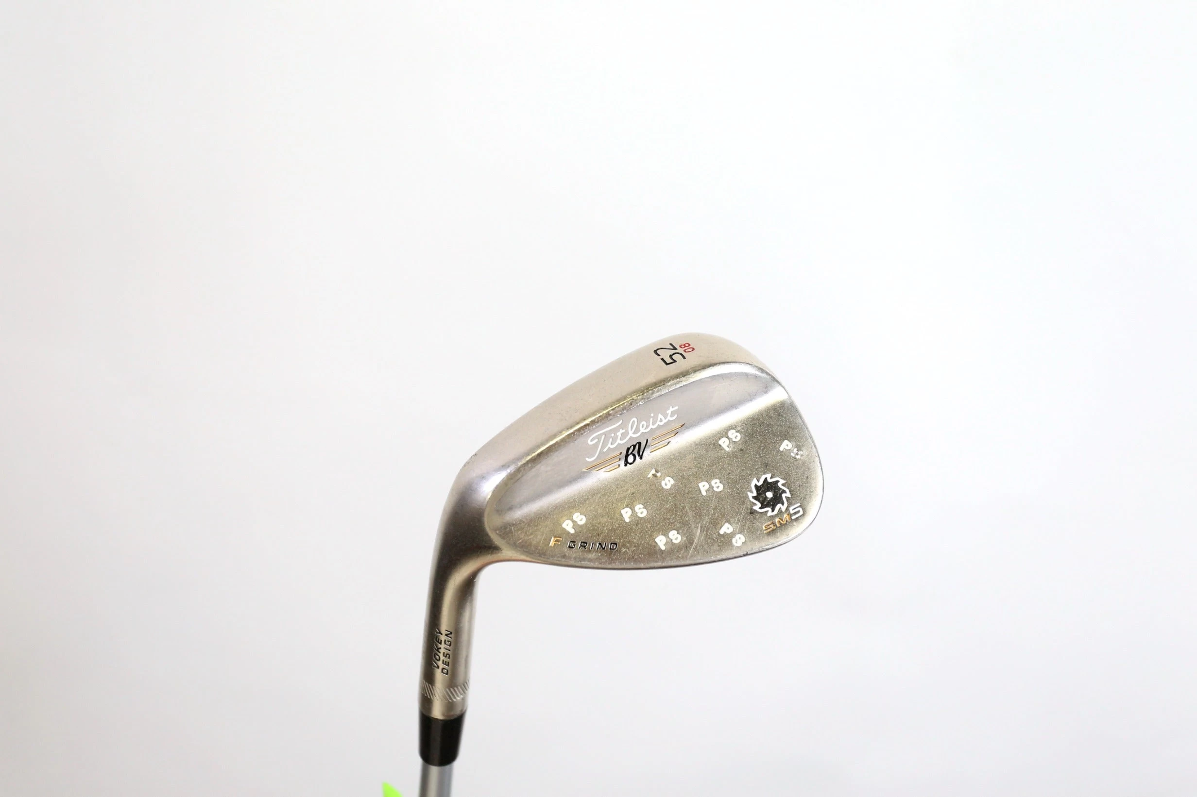LEFTY Titleist Vokey SM5 F Grind 52*/08* 36 In Wedge KBS Steel Shaft Stiff Flex