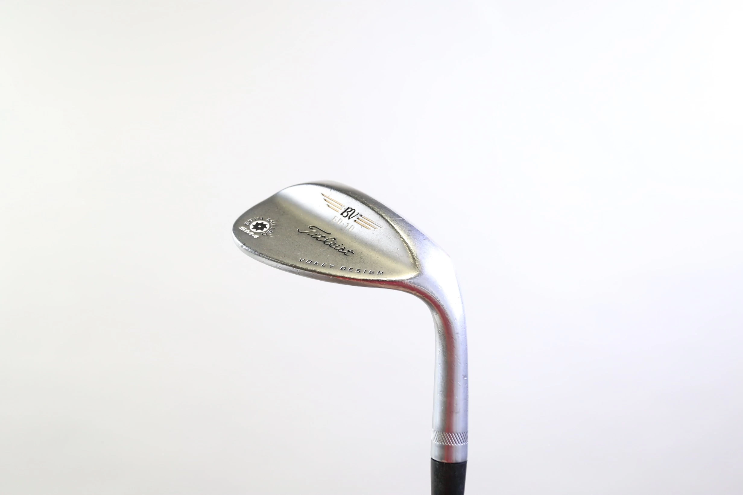 Titleist Vokey SM4 Tour Chrome 60* Wedge 10* Bounce RH 35 In Steel Stiff Flex - Image 4